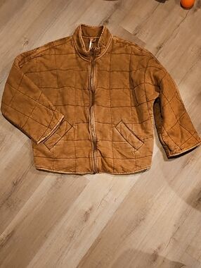 Dolman Quilted Knit Jacket